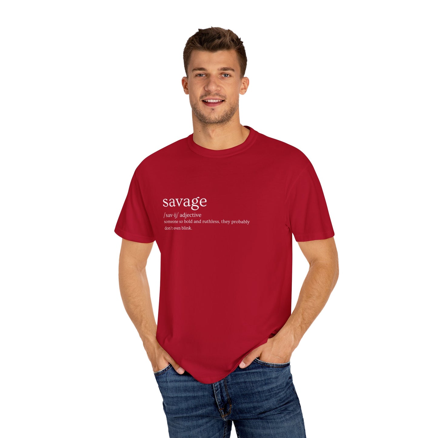 "Savage" Definition Tee. - No Mercy, No Regrets