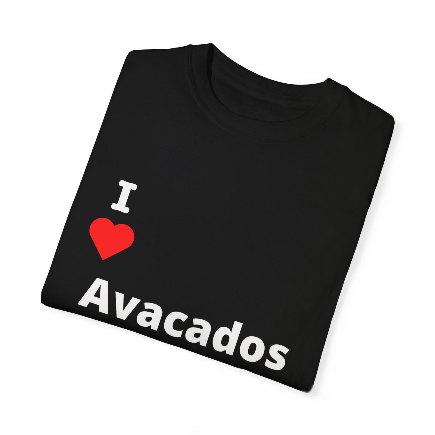 "I ❤️ Avocados Salsa & Sushi" Tee (aka: Foodie-approved, with a side of cheekiness. 🥑🍣🌶)