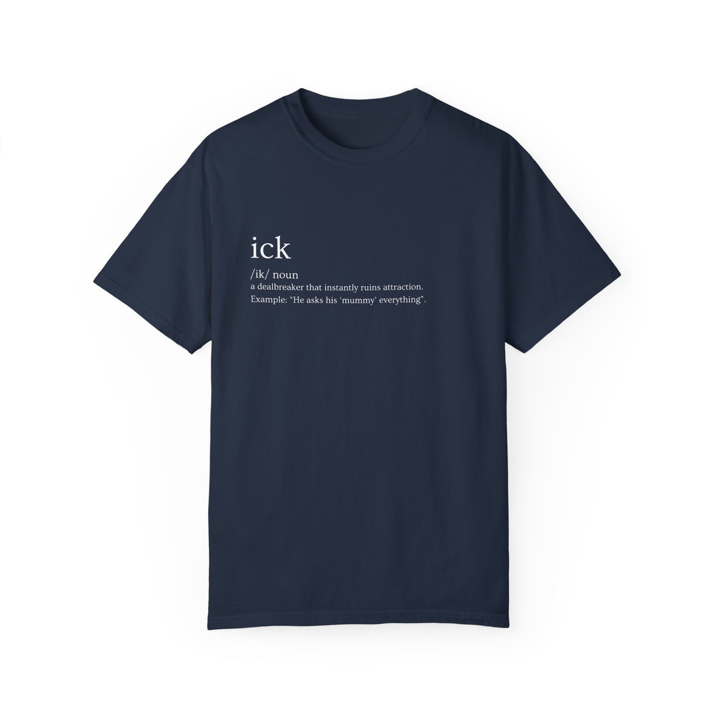 🔥 "Ick" Definition Tee – Red Flags, Exposed 🔥