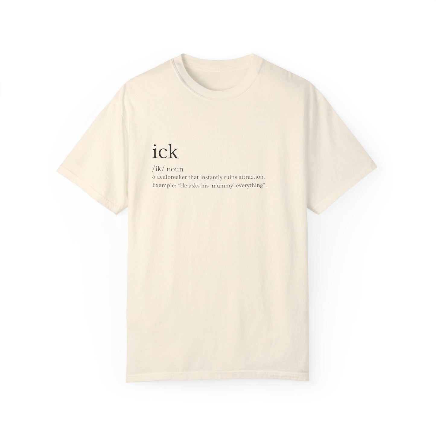 🔥 "Ick" Definition Tee – Red Flags, Exposed 🔥