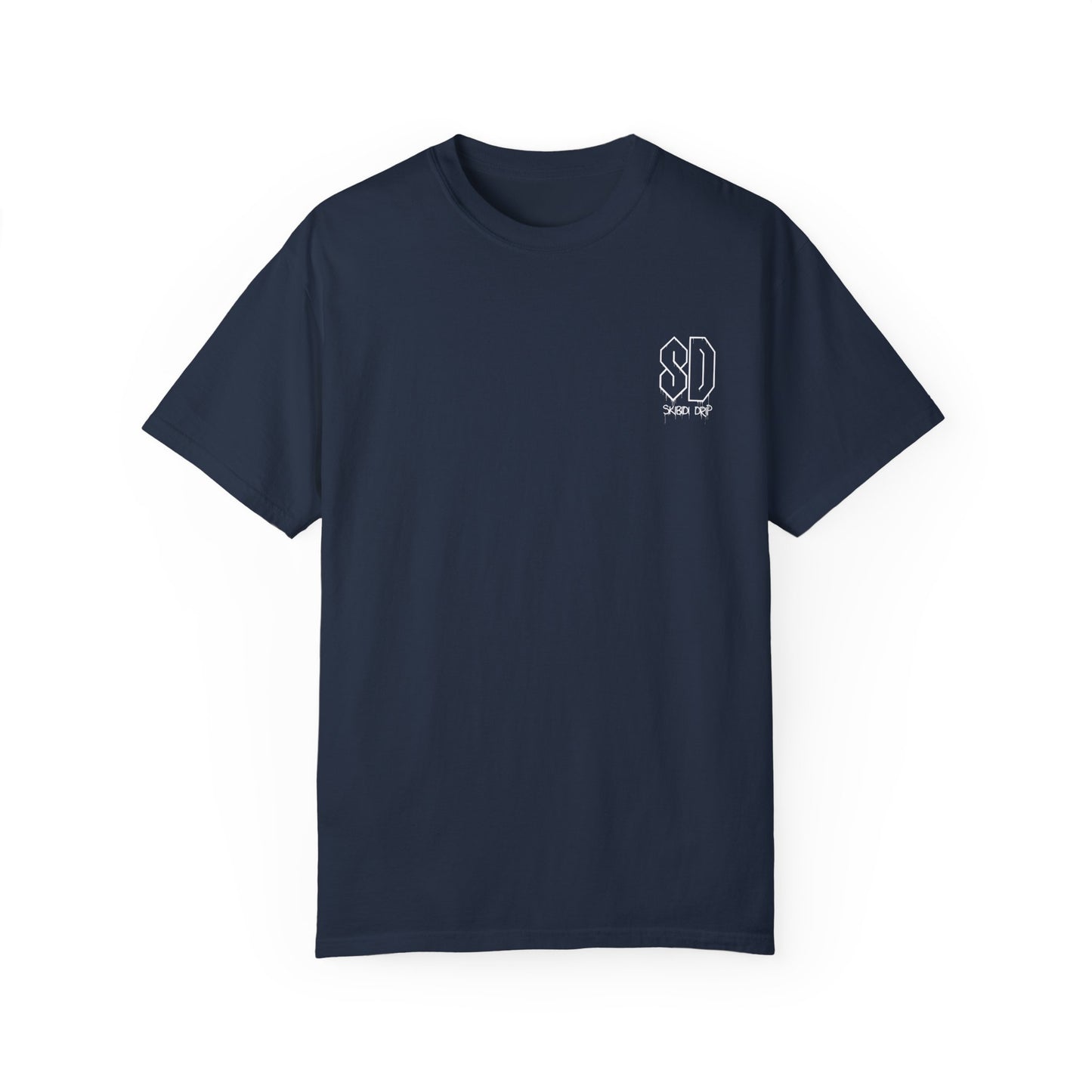 Skibidi Drip Double Logo Tee – The Official Stamp of Drip