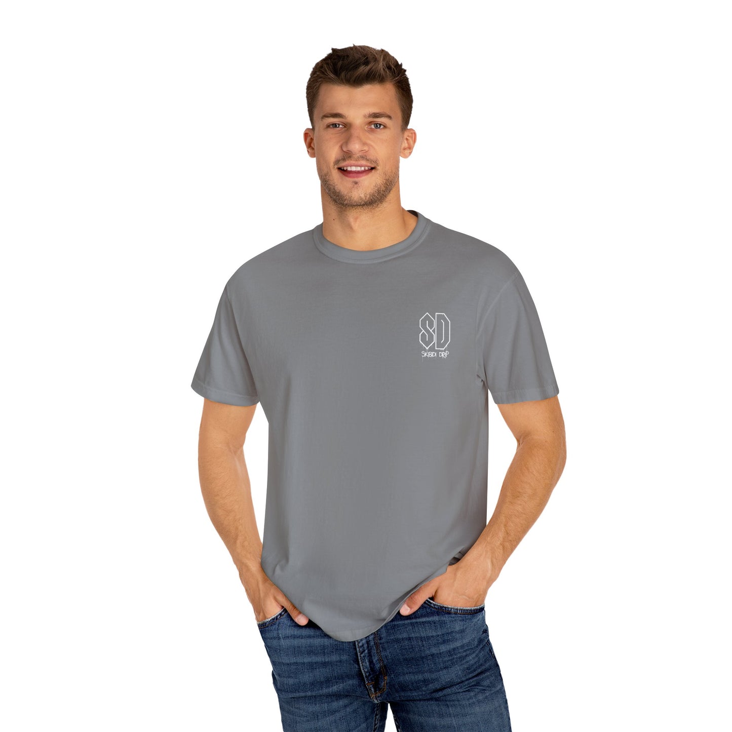 Skibidi Drip Double Logo Tee – The Official Stamp of Drip