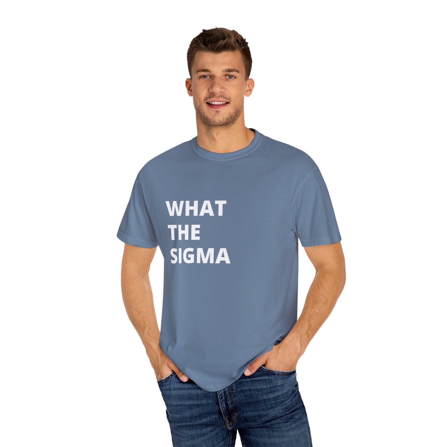 🔥 "What the Sigma" Tee – Lone Wolf Energy Activated 🔥