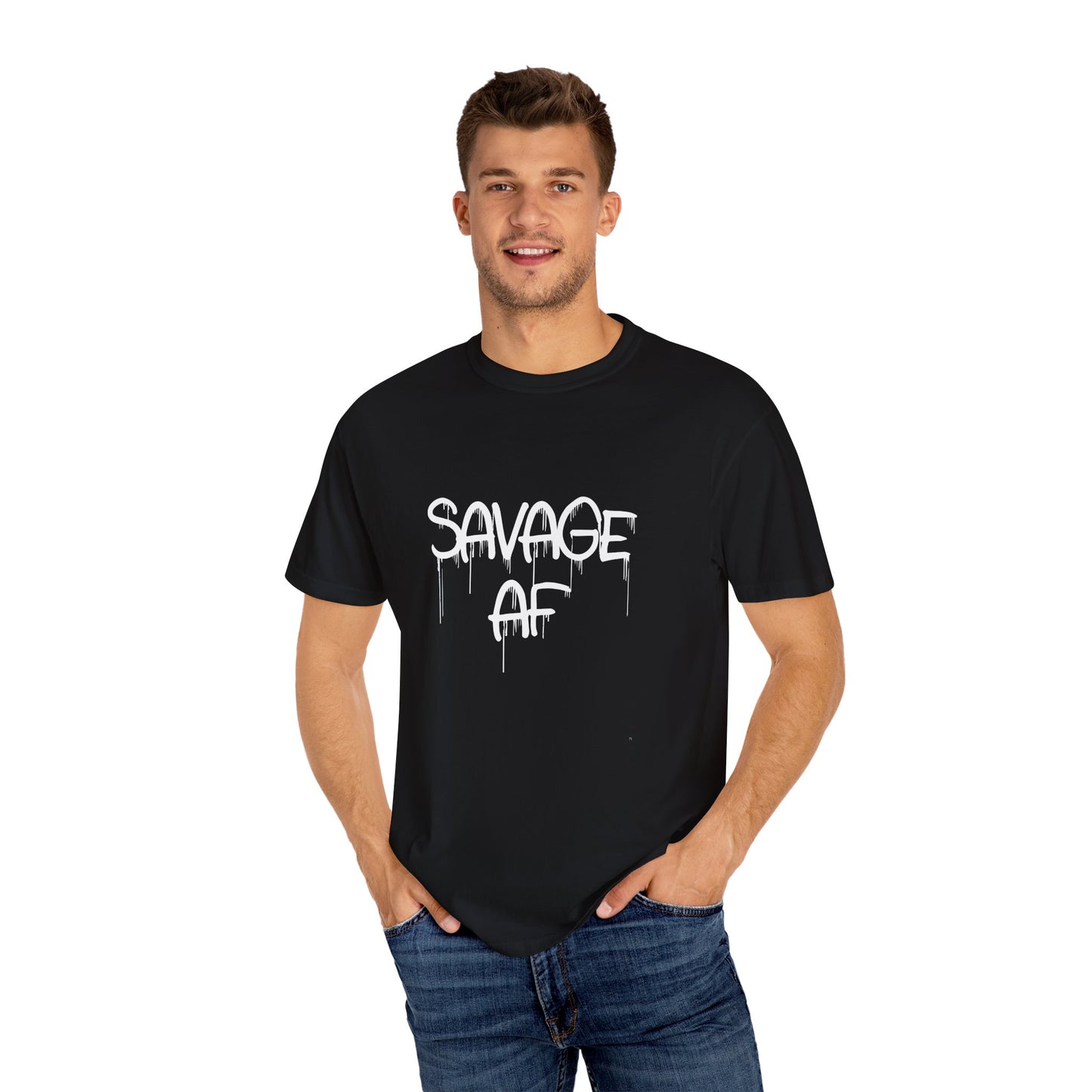 "Savage AF" Tee – No Mercy, No Regrets