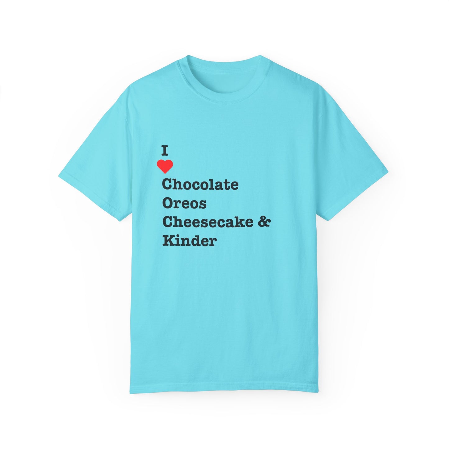 I ❤️ Chocolate Oreos Cheesecake & Kinder (C.O.C.K.) T-Shirt
