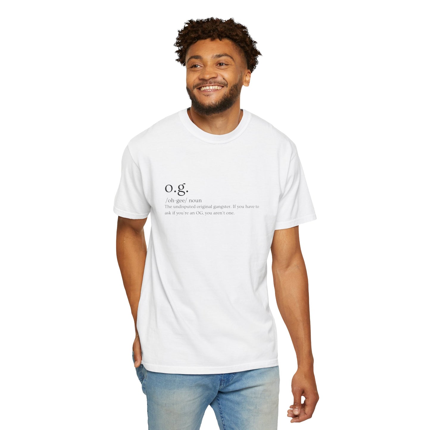 š„·"O.G." Definition Tee ā Original Gangsterš„·