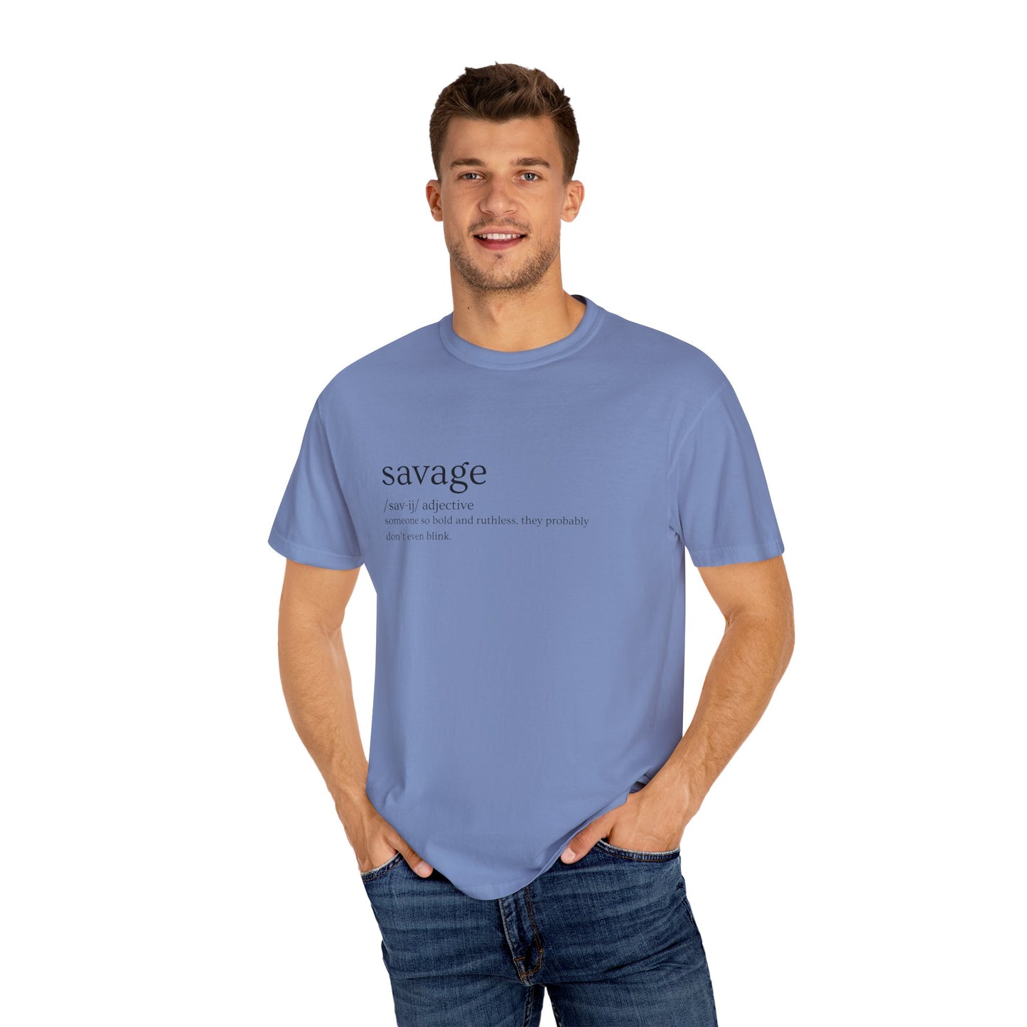"Savage" Definition Tee - No Mercy, No Regrets