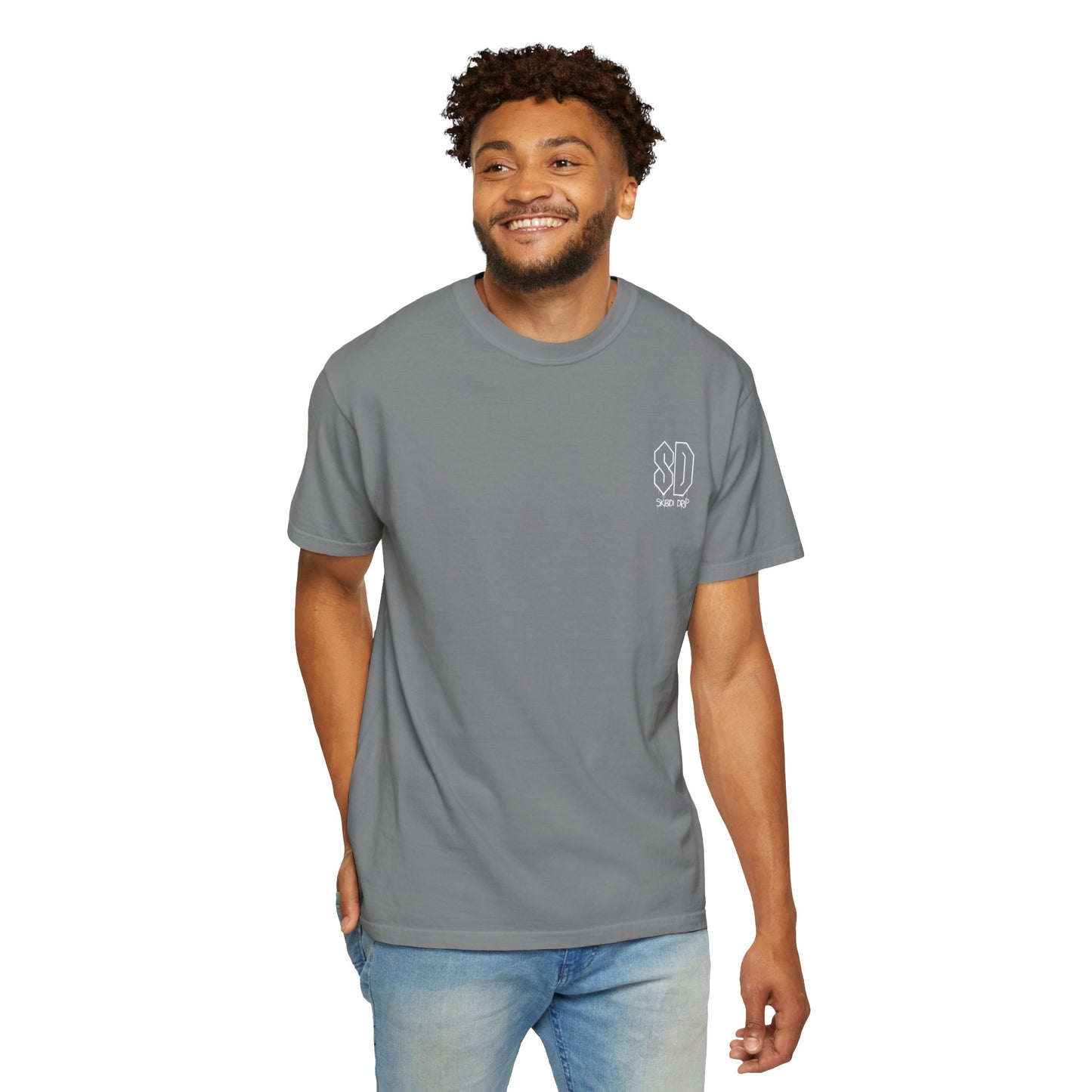 Skibidi Drip Double Logo Tee – The Official Stamp of Drip