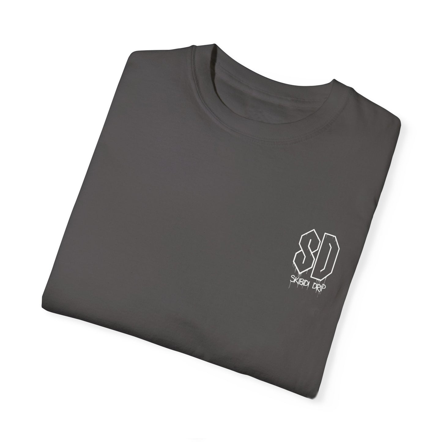 Skibidi Drip Double Logo Tee – The Official Stamp of Drip
