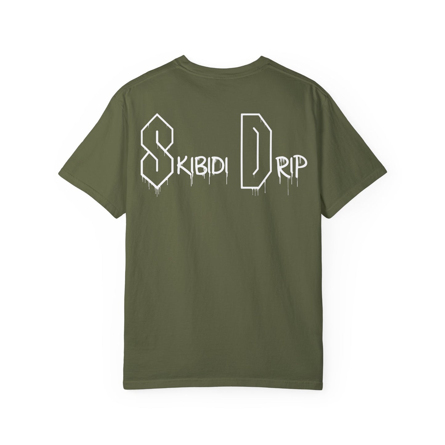 Skibidi Drip Double Logo Tee – The Official Stamp of Drip