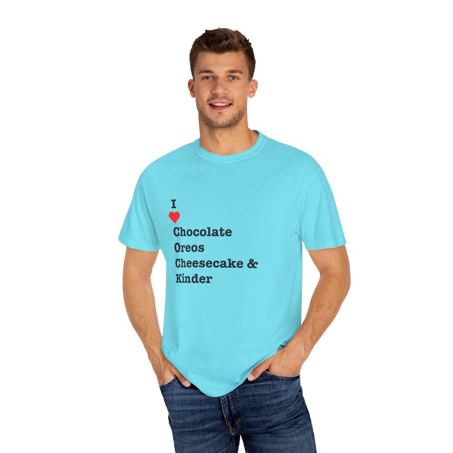 I ❤️ Chocolate Oreos Cheesecake & Kinder (C.O.C.K.) T-Shirt