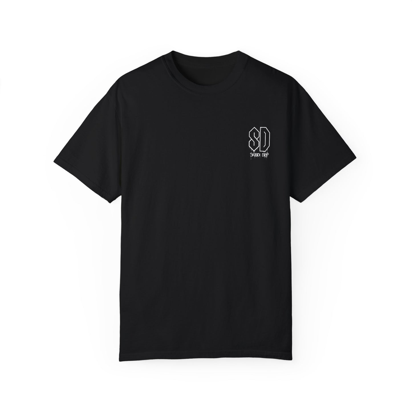 Skibidi Drip Double Logo Tee – The Official Stamp of Drip