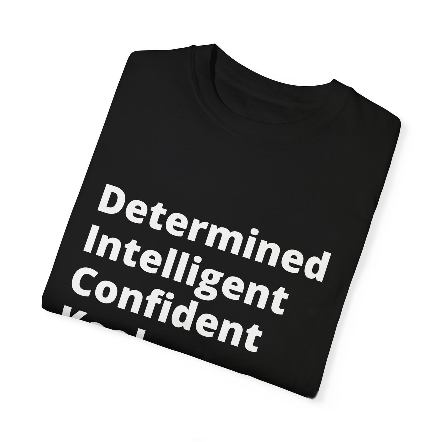 Determined Intelligent Confident Kool (D.I.C.K) T-Shirt Confidence is key. But so is knowing how to have fun with it.