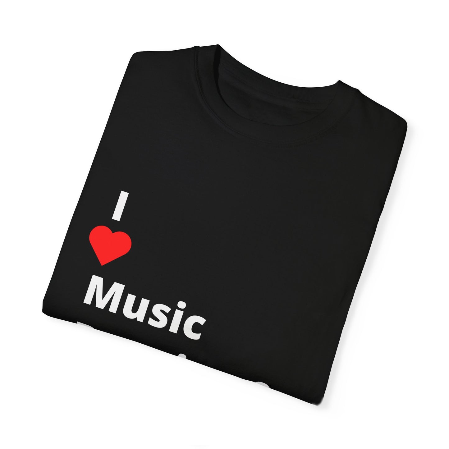 I ❤️ Music Dancing & Magical Auras (M.D.M.A). A festival-ready tee for those who vibe with music, and…other recreational activities.