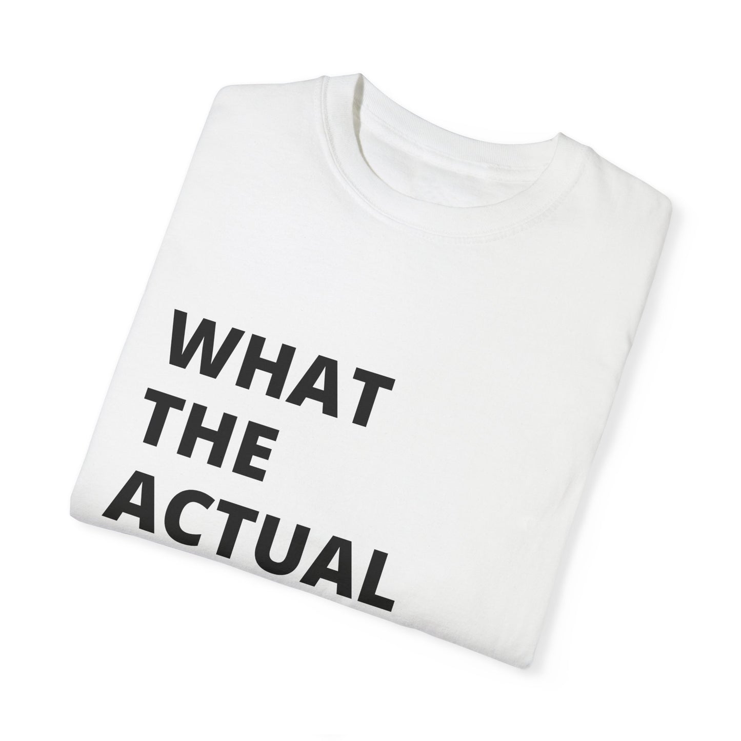 🔥 "What the Actual Sigma" Tee – Lone Wolf Energy Activated 🔥
