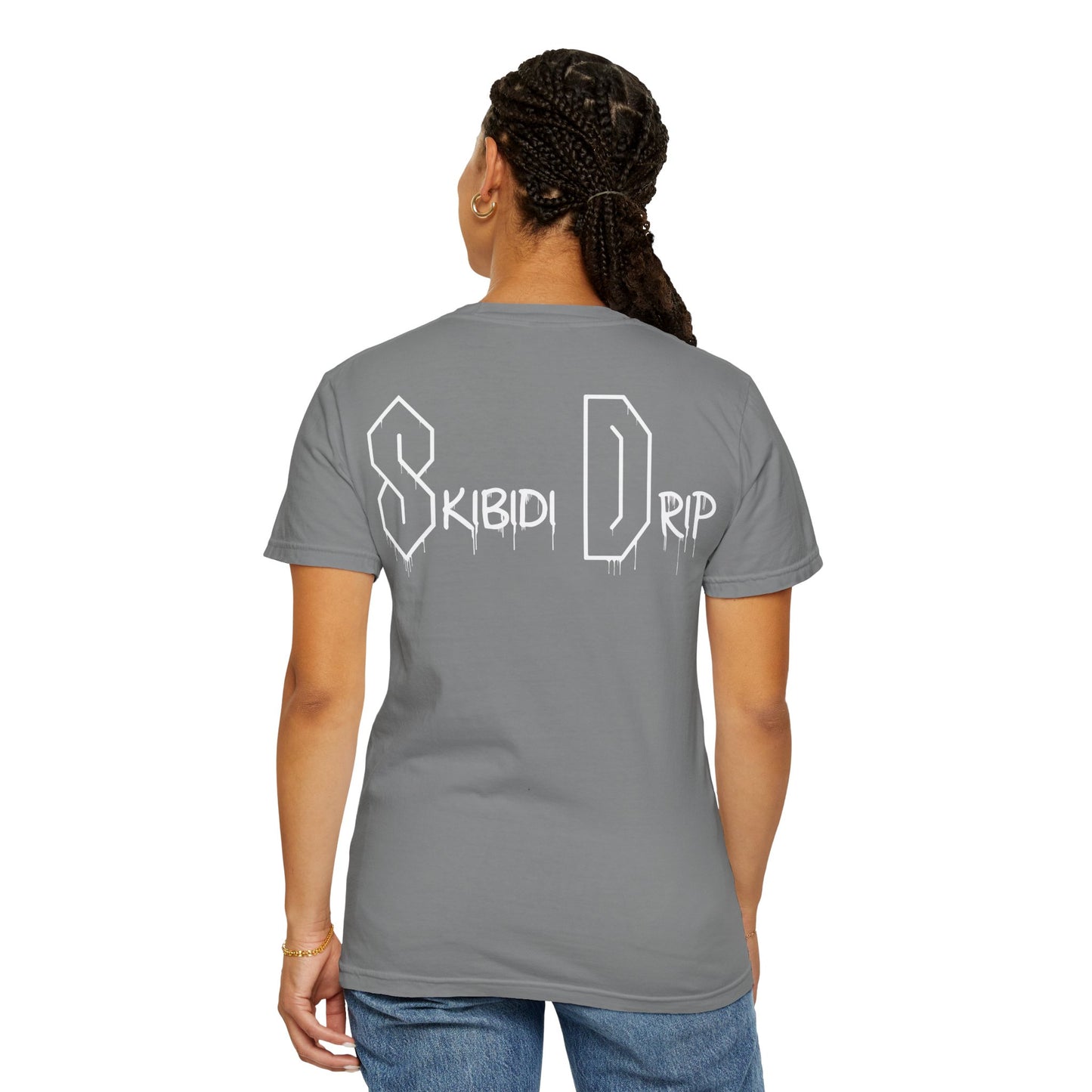 Skibidi Drip Double Logo Tee – The Official Stamp of Drip