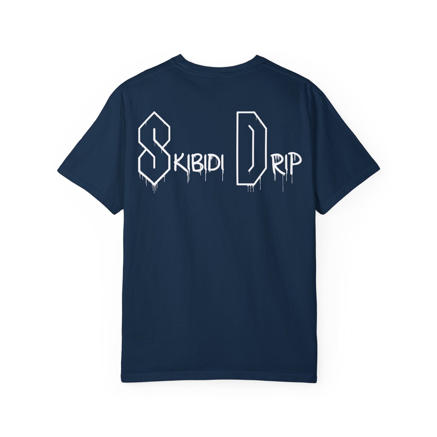 Skibidi Drip Double Logo Tee – The Official Stamp of Drip