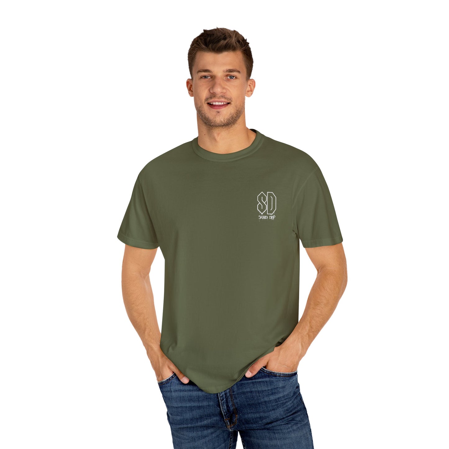 Skibidi Drip Double Logo Tee – The Official Stamp of Drip