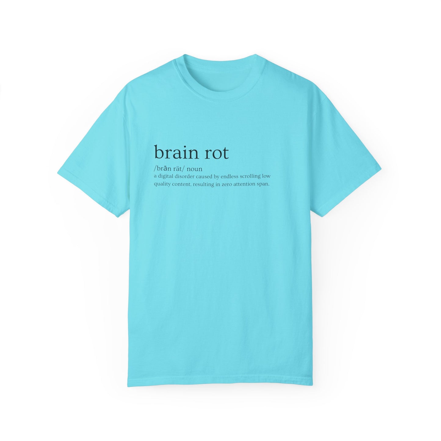 💾 "Brain Rot" Definition Tee – Zero Thoughts, Maximum Vibes