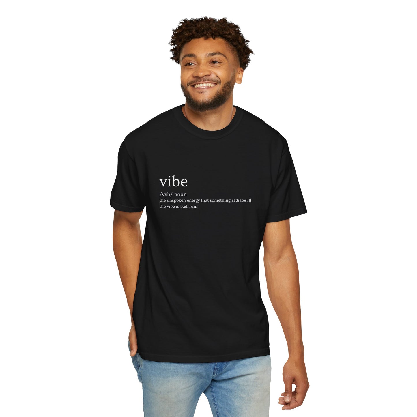 🔥 "Vibe" Definition Tee – Frequency Unmatched 🔥