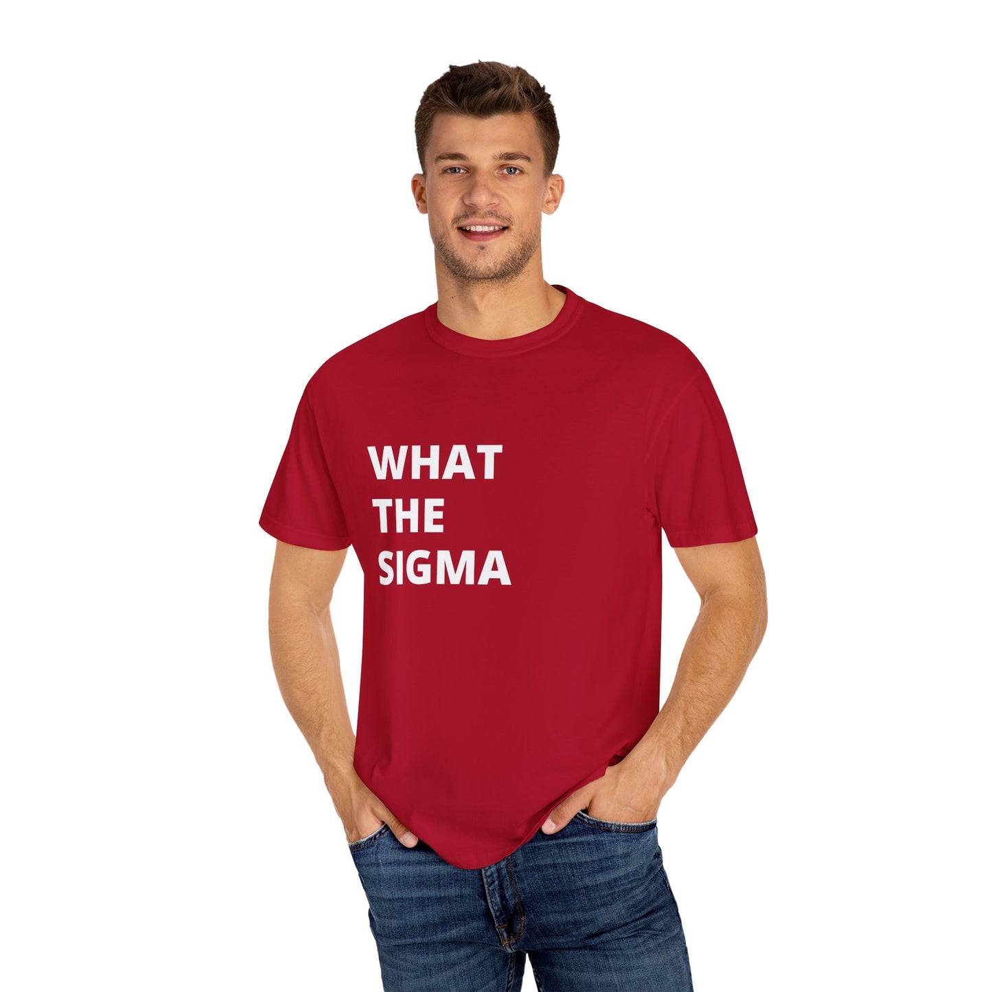 🔥 "What the Sigma" Tee – Lone Wolf Energy Activated 🔥