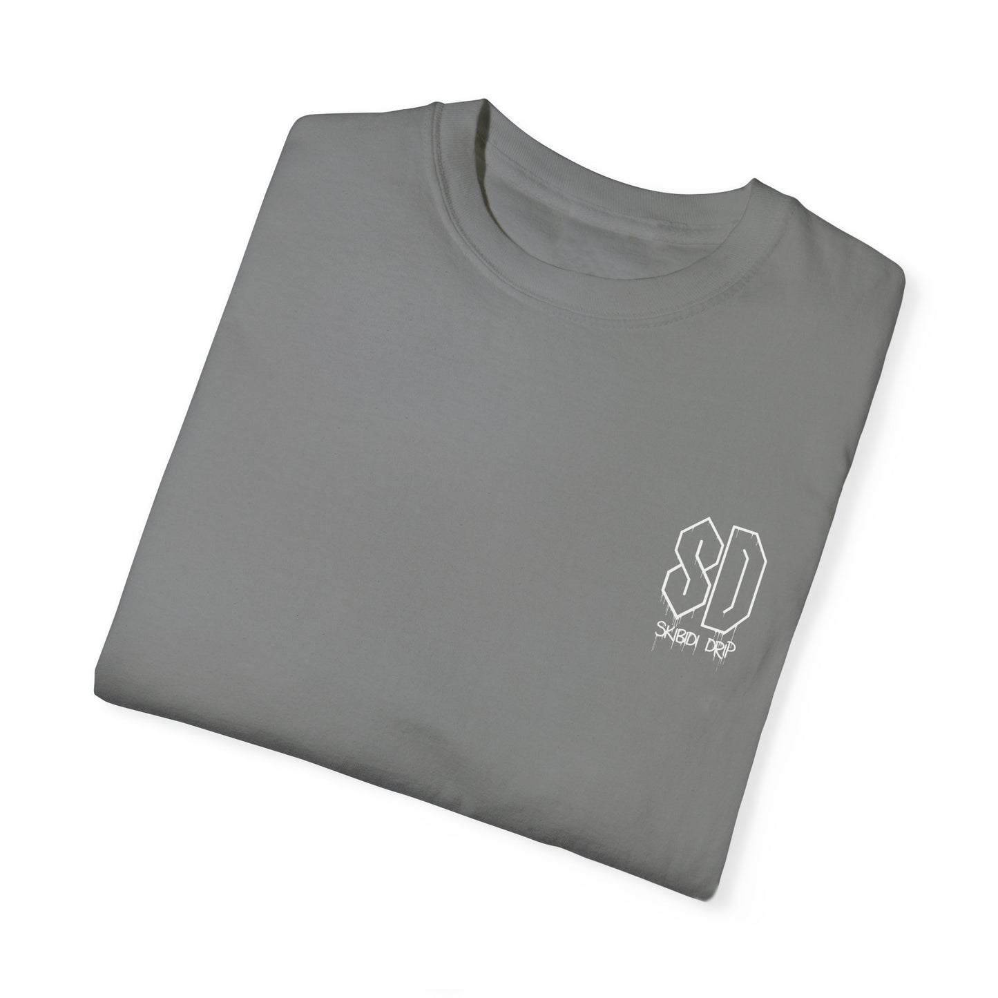 Skibidi Drip Double Logo Tee – The Official Stamp of Drip