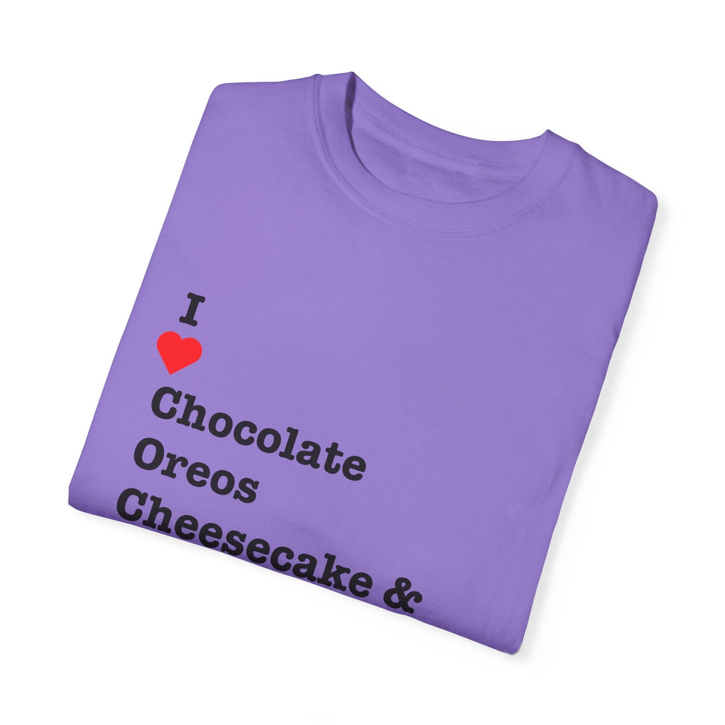 I ❤️ Chocolate Oreos Cheesecake & Kinder (C.O.C.K.) T-Shirt