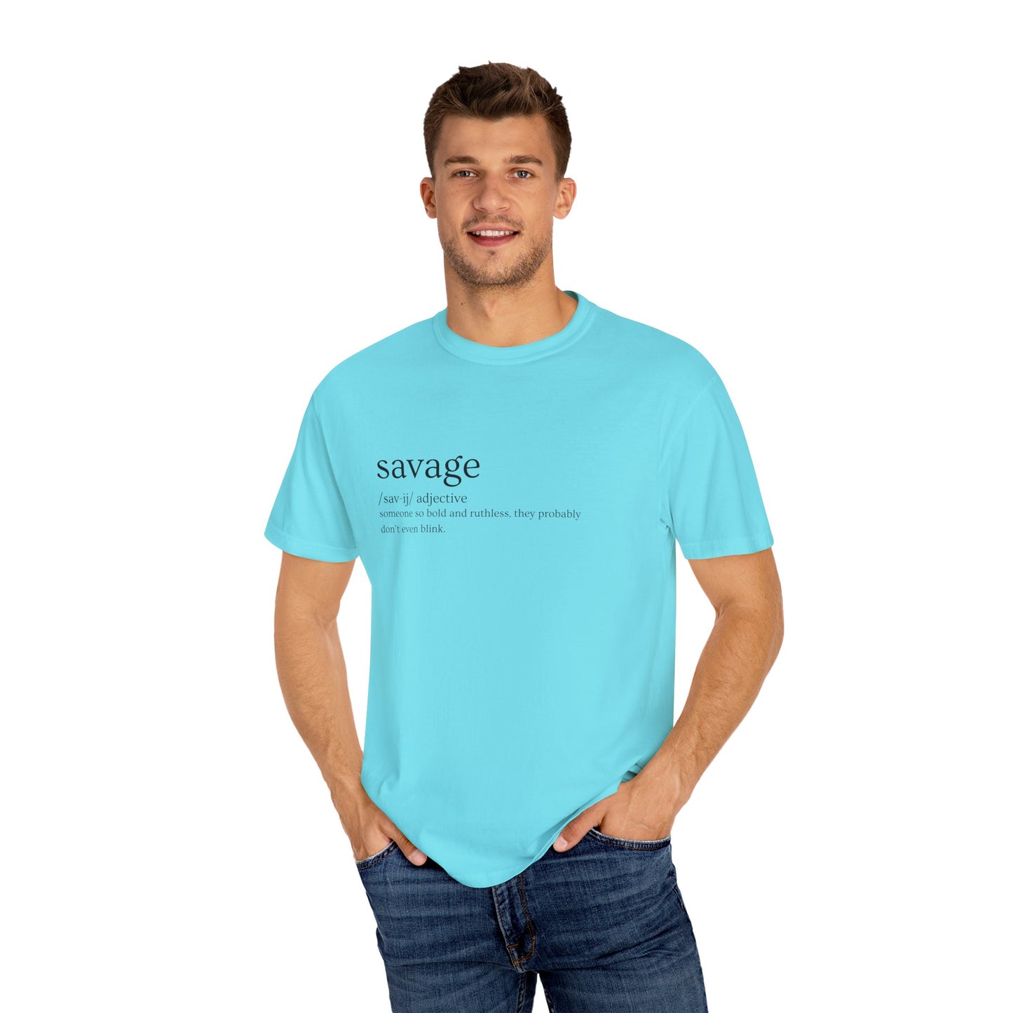 "Savage" Definition Tee - No Mercy, No Regrets