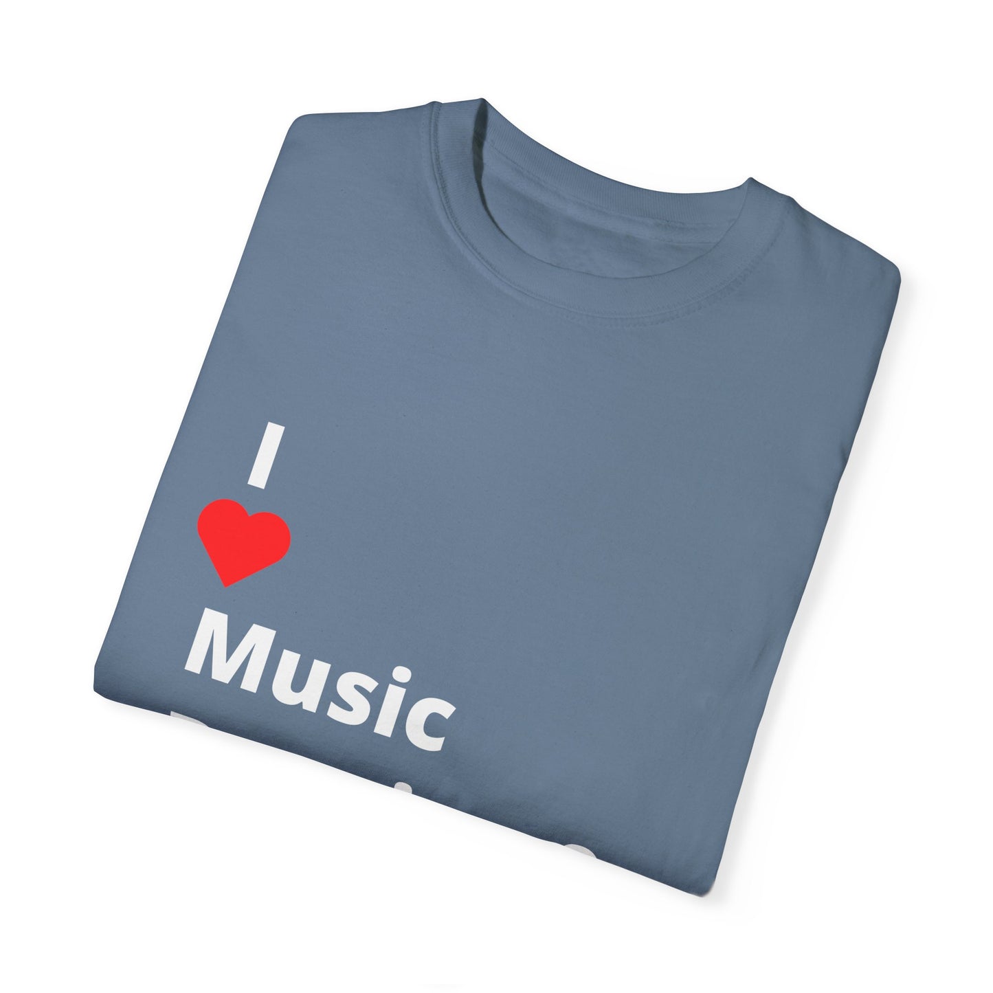 I ❤️ Music Dancing & Magical Auras (M.D.M.A). A festival-ready tee for those who vibe with music, and…other recreational activities.
