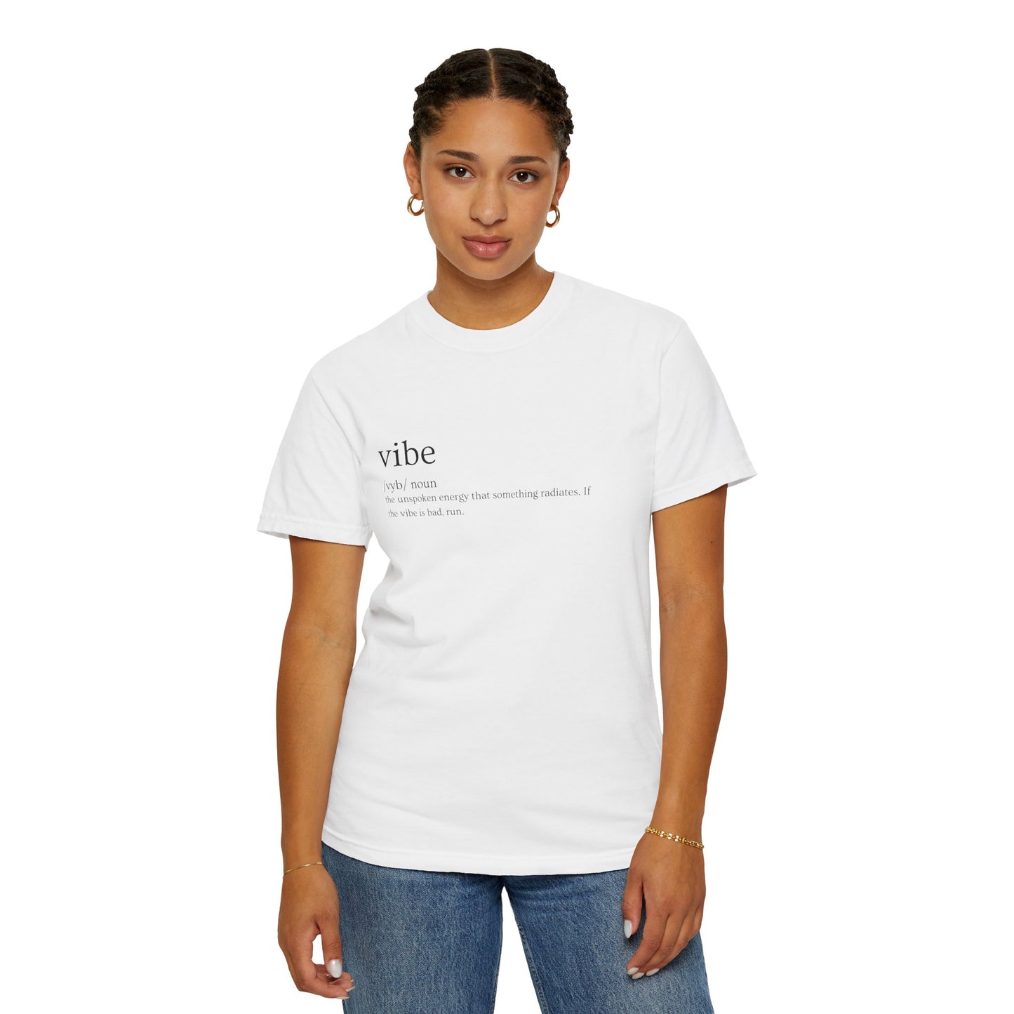 🔥 "Vibe" Definition Tee – Frequency Unmatched 🔥