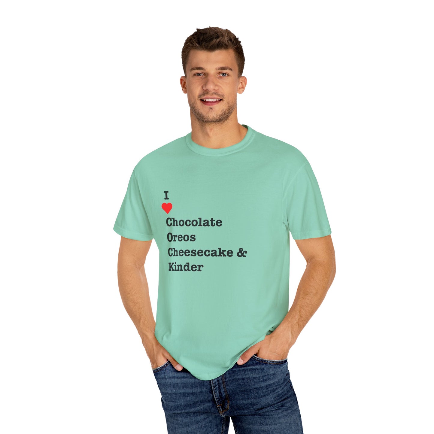 I ❤️ Chocolate Oreos Cheesecake & Kinder (C.O.C.K.) T-Shirt