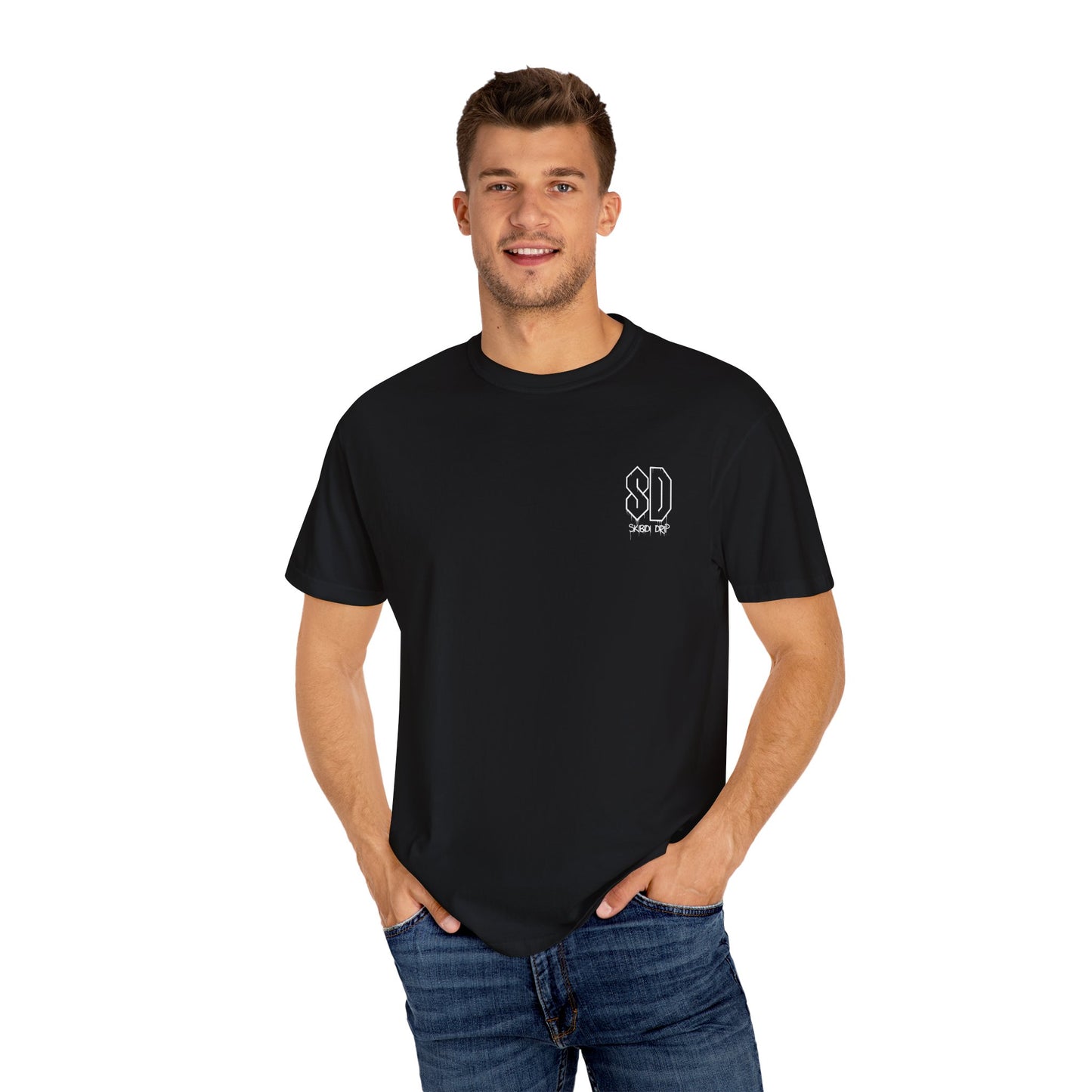 Skibidi Drip Double Logo Tee – The Official Stamp of Drip