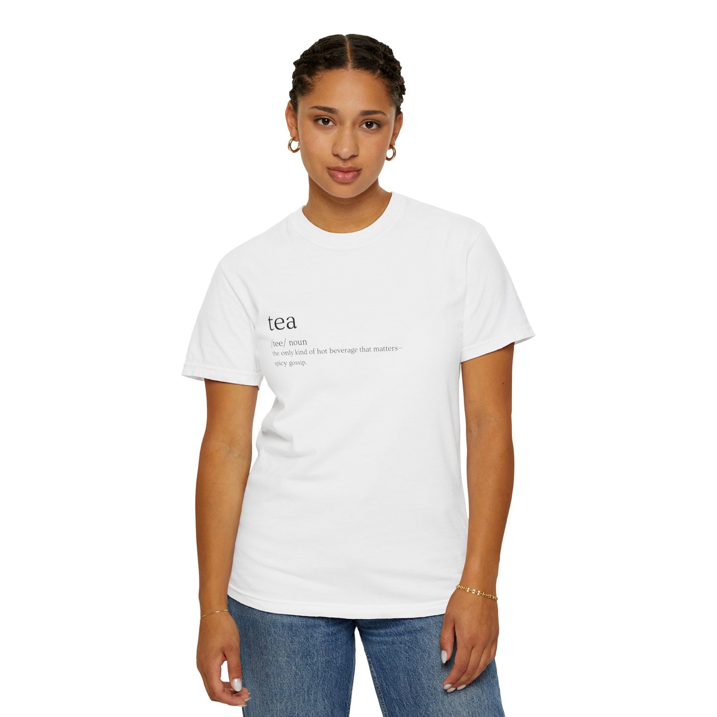 ☕Tea" Definition Tee – Spill or Sip, You Choose ☕