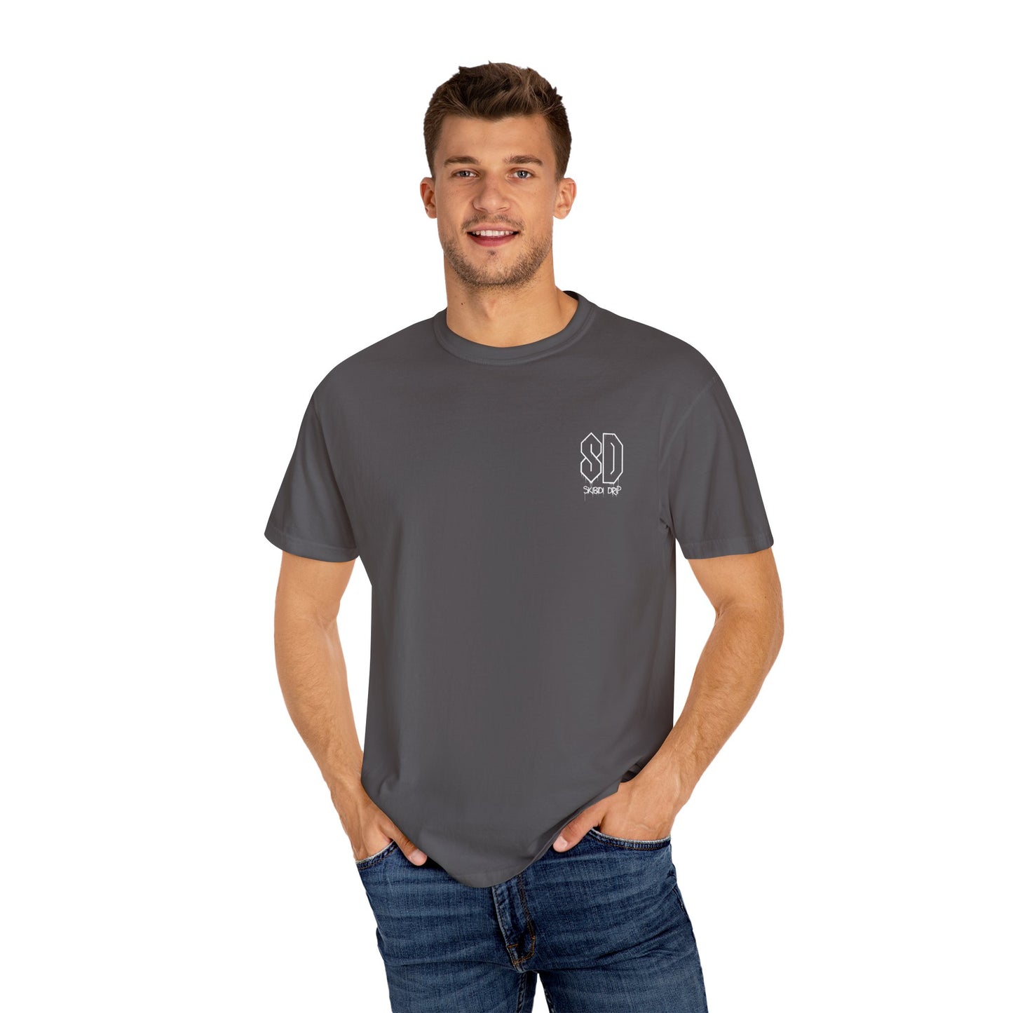 Skibidi Drip Double Logo Tee – The Official Stamp of Drip