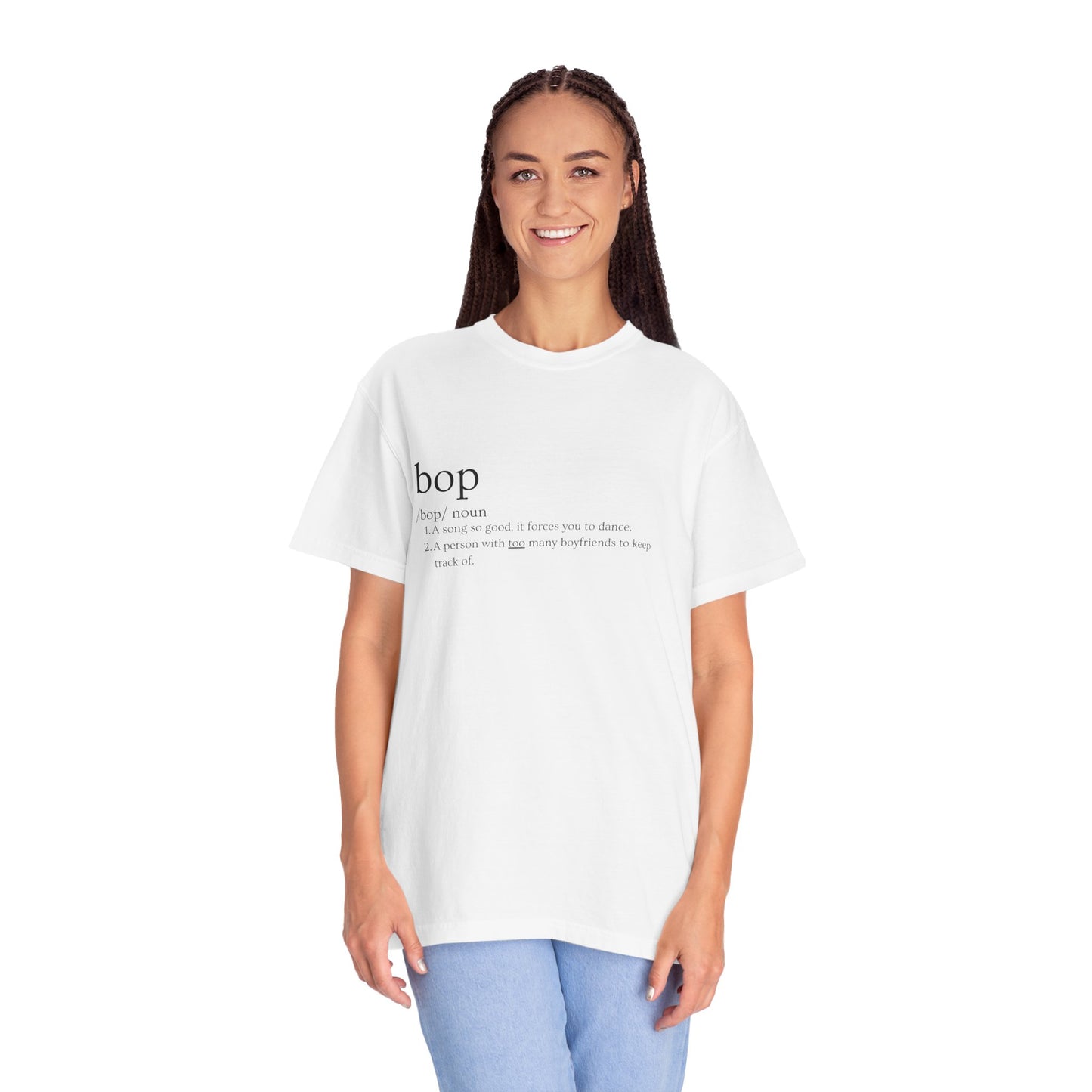🔥 "BOP" Definition Tee – Beats On Point 🔥