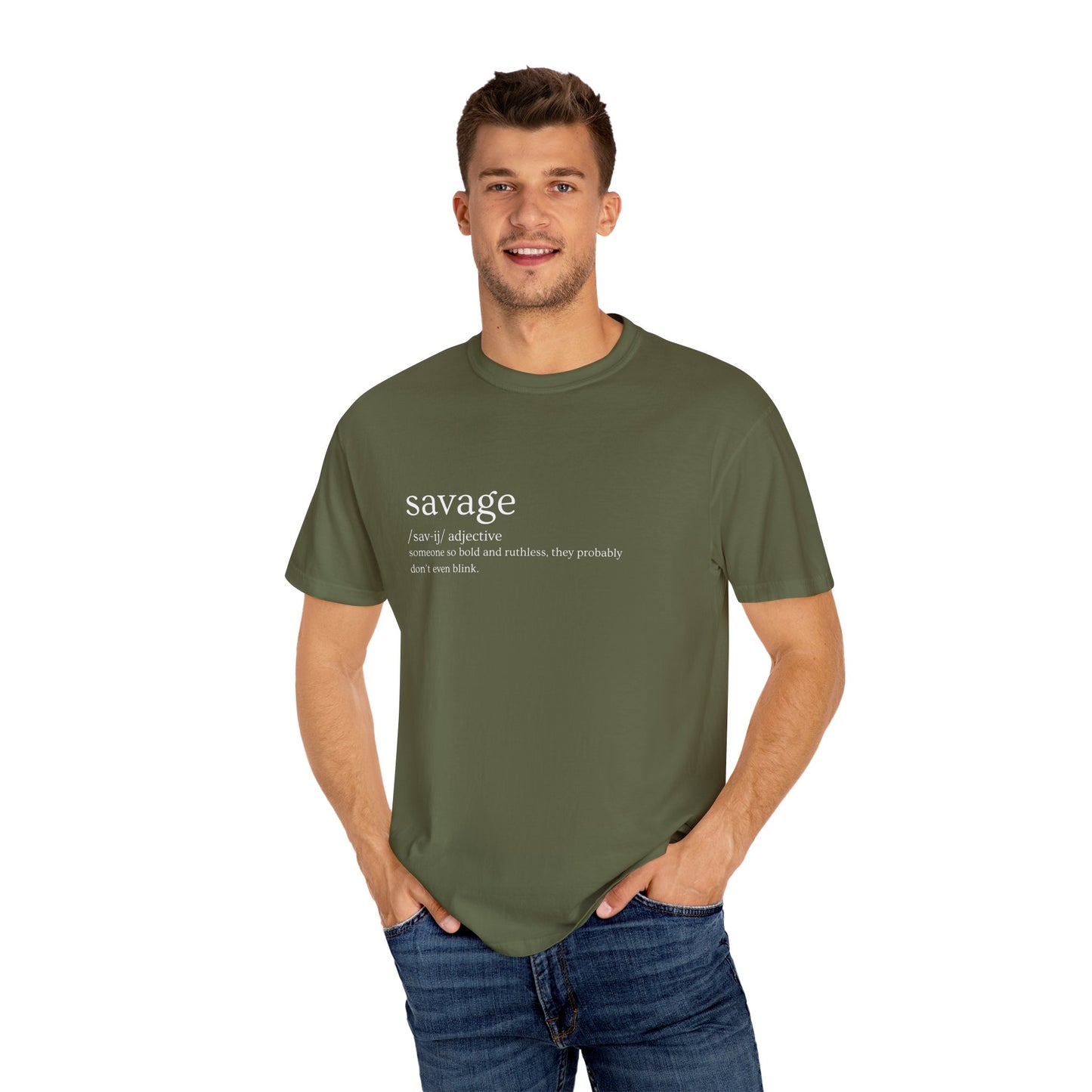 "Savage" Definition Tee. - No Mercy, No Regrets