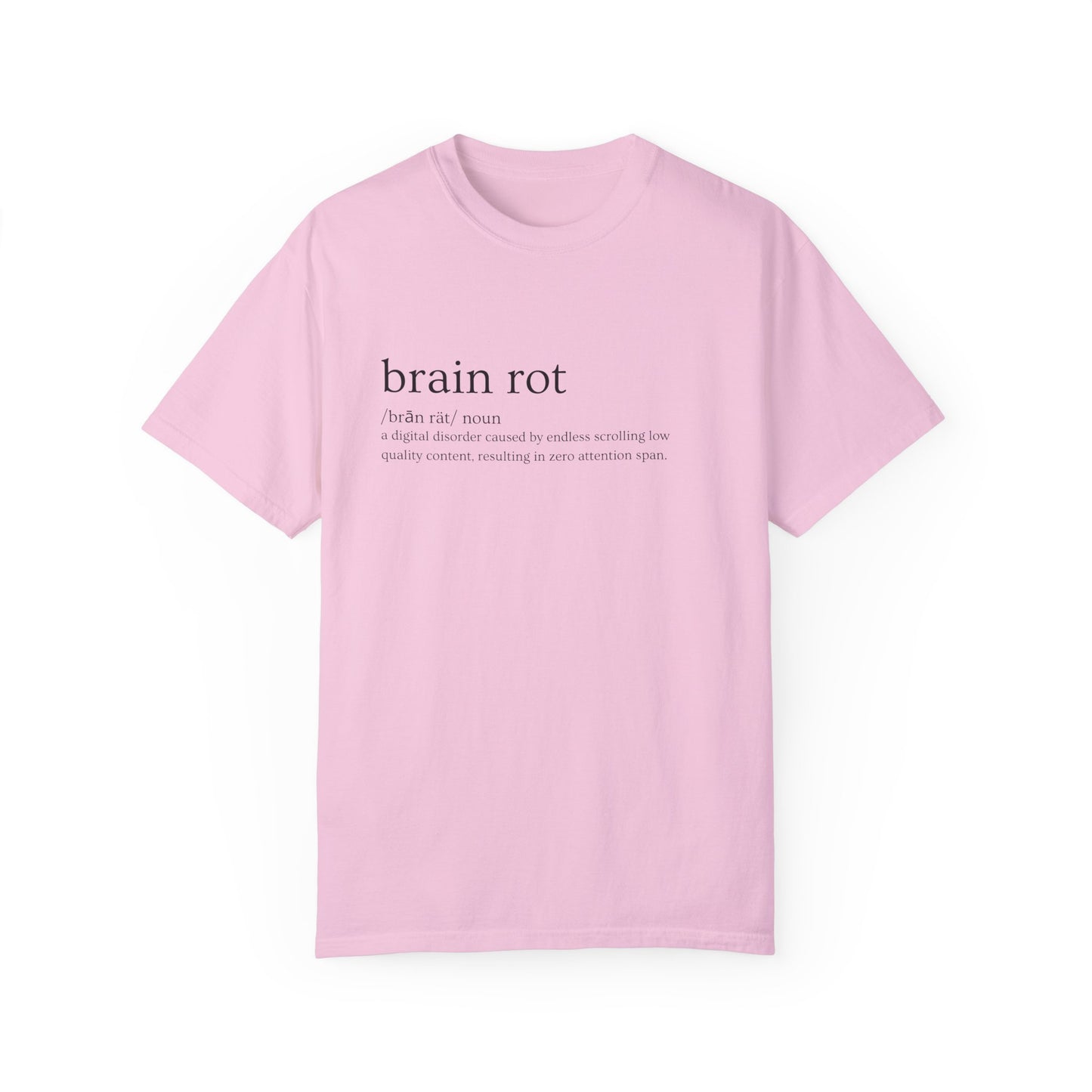 💾 "Brain Rot" Definition Tee – Zero Thoughts, Maximum Vibes