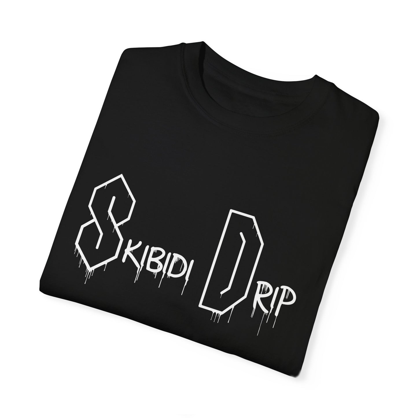 Skibidi Drip Logo Tee – The Official Stamp of Drip