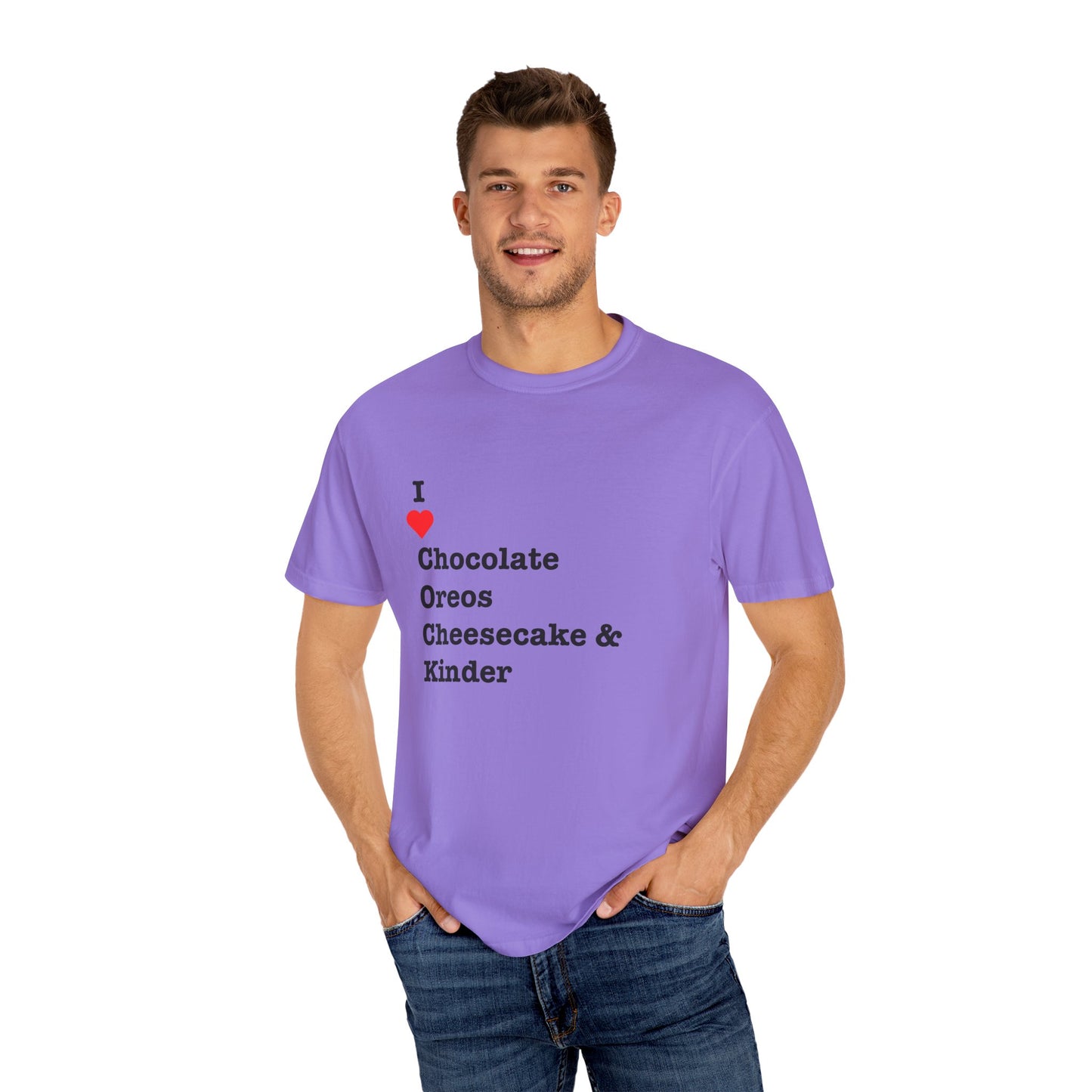 I ❤️ Chocolate Oreos Cheesecake & Kinder (C.O.C.K.) T-Shirt