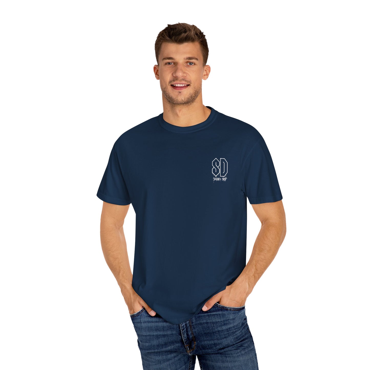 Skibidi Drip Double Logo Tee – The Official Stamp of Drip