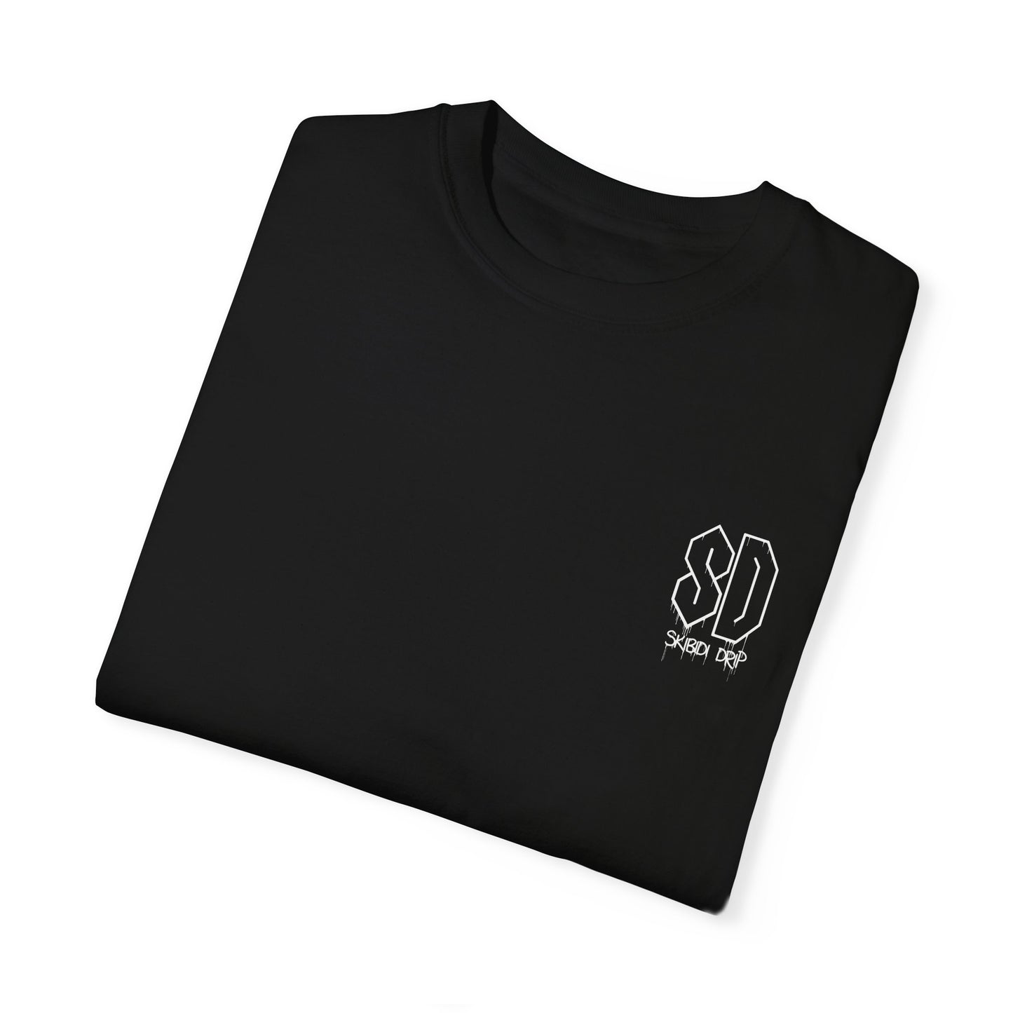 Skibidi Drip Double Logo Tee – The Official Stamp of Drip