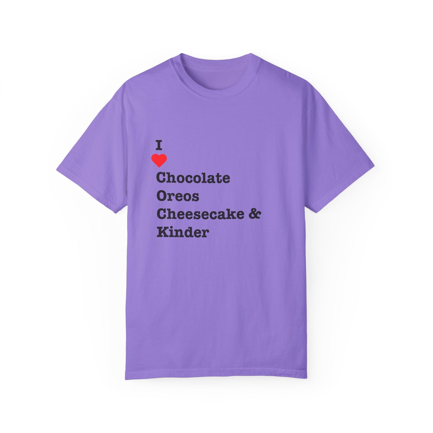 I ❤️ Chocolate Oreos Cheesecake & Kinder (C.O.C.K.) T-Shirt