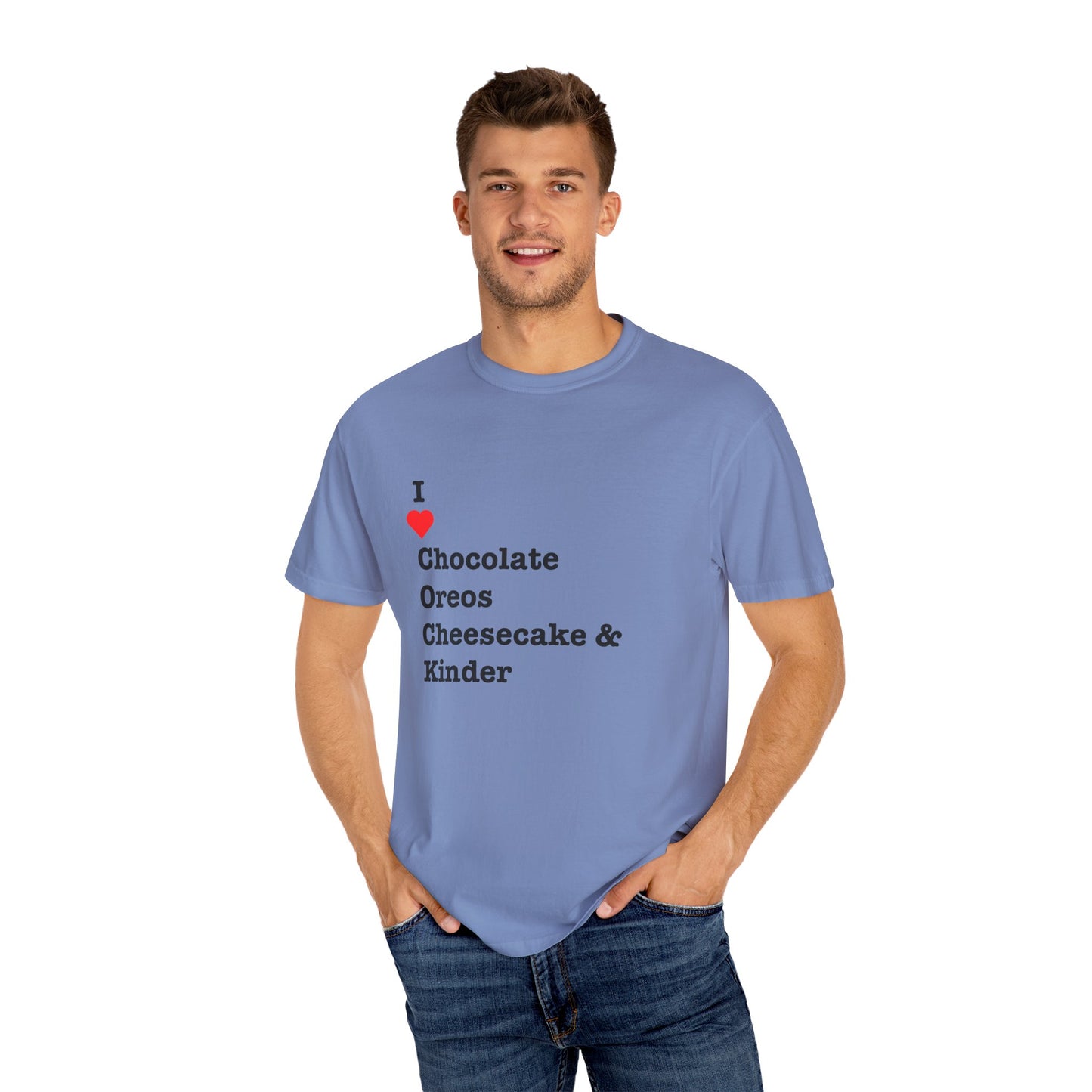 I ❤️ Chocolate Oreos Cheesecake & Kinder (C.O.C.K.) T-Shirt