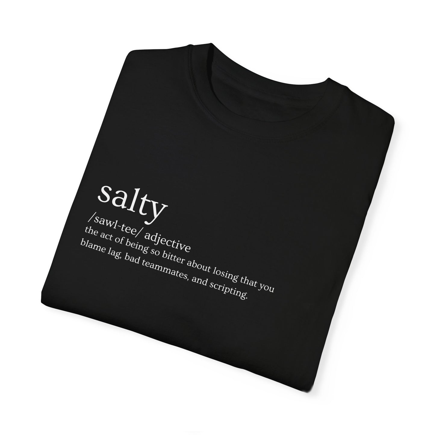 "Salty" Definition Tee – Cope, Seethe, Repeat