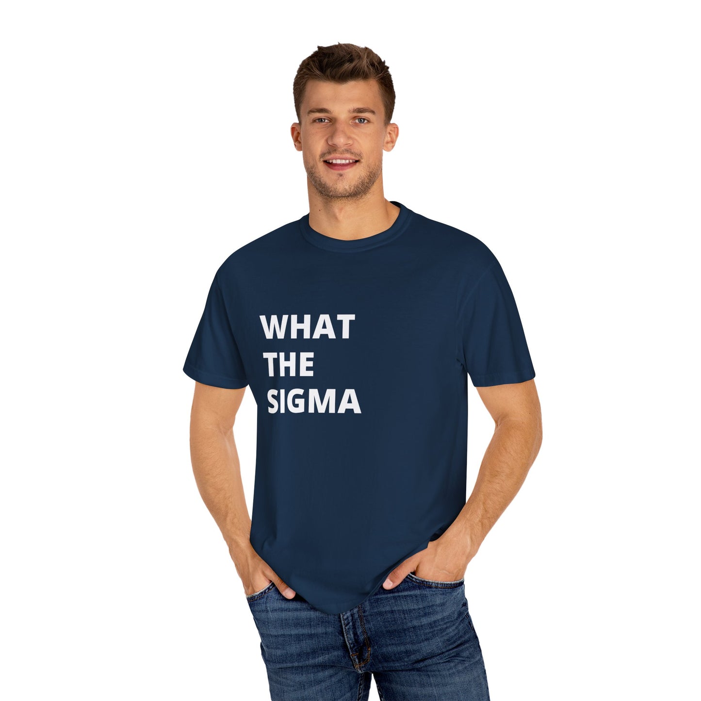 🔥 "What the Sigma" Tee – Lone Wolf Energy Activated 🔥