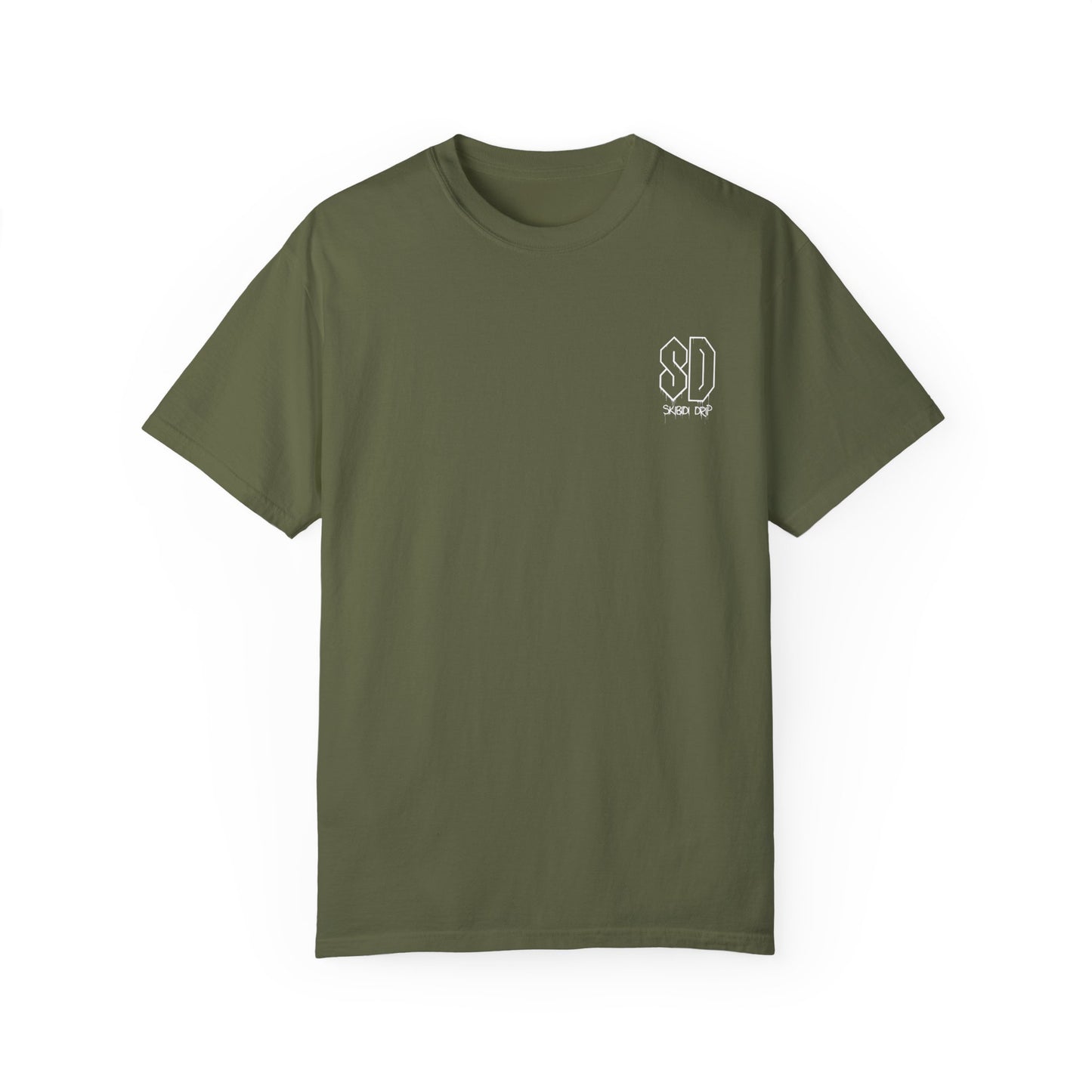 Skibidi Drip Double Logo Tee – The Official Stamp of Drip