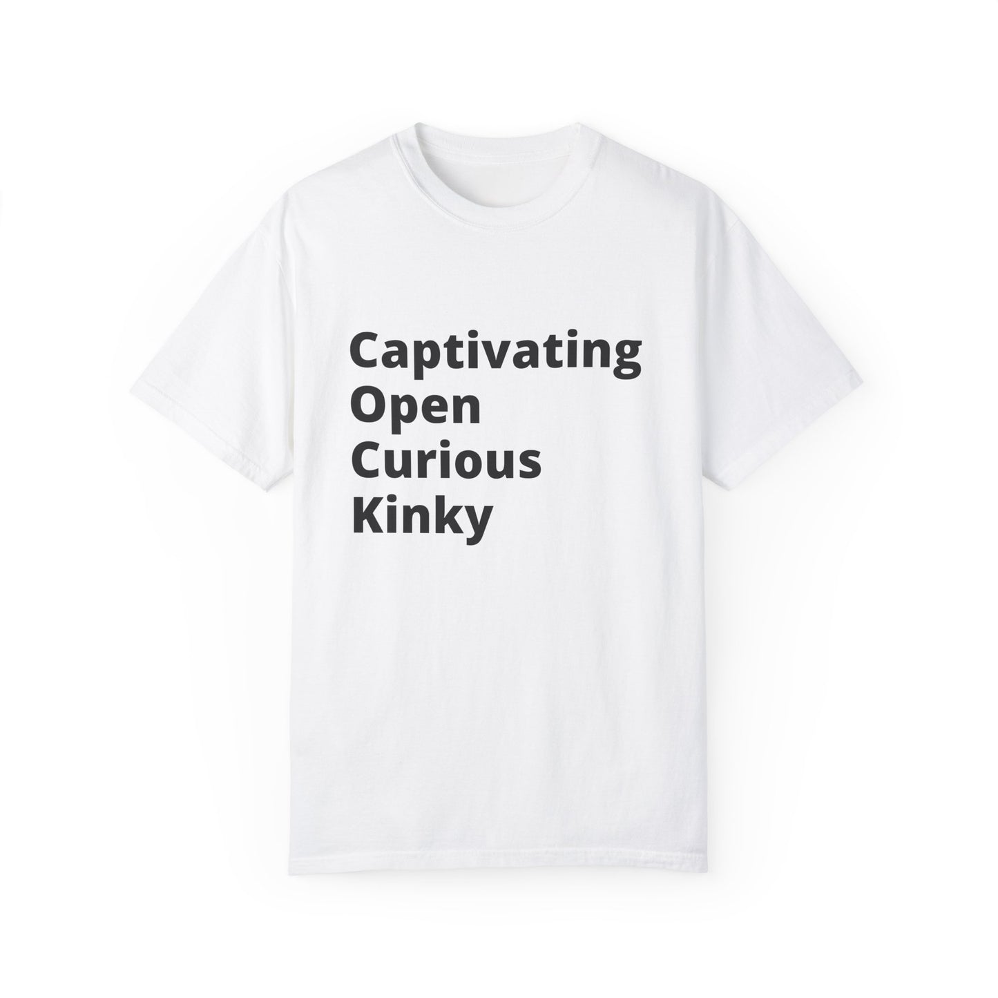 🐓Captivating Open Curious Kinky (C.O.C.K) T-Shirt. Because confidence is attractive, but wordplay is elite.