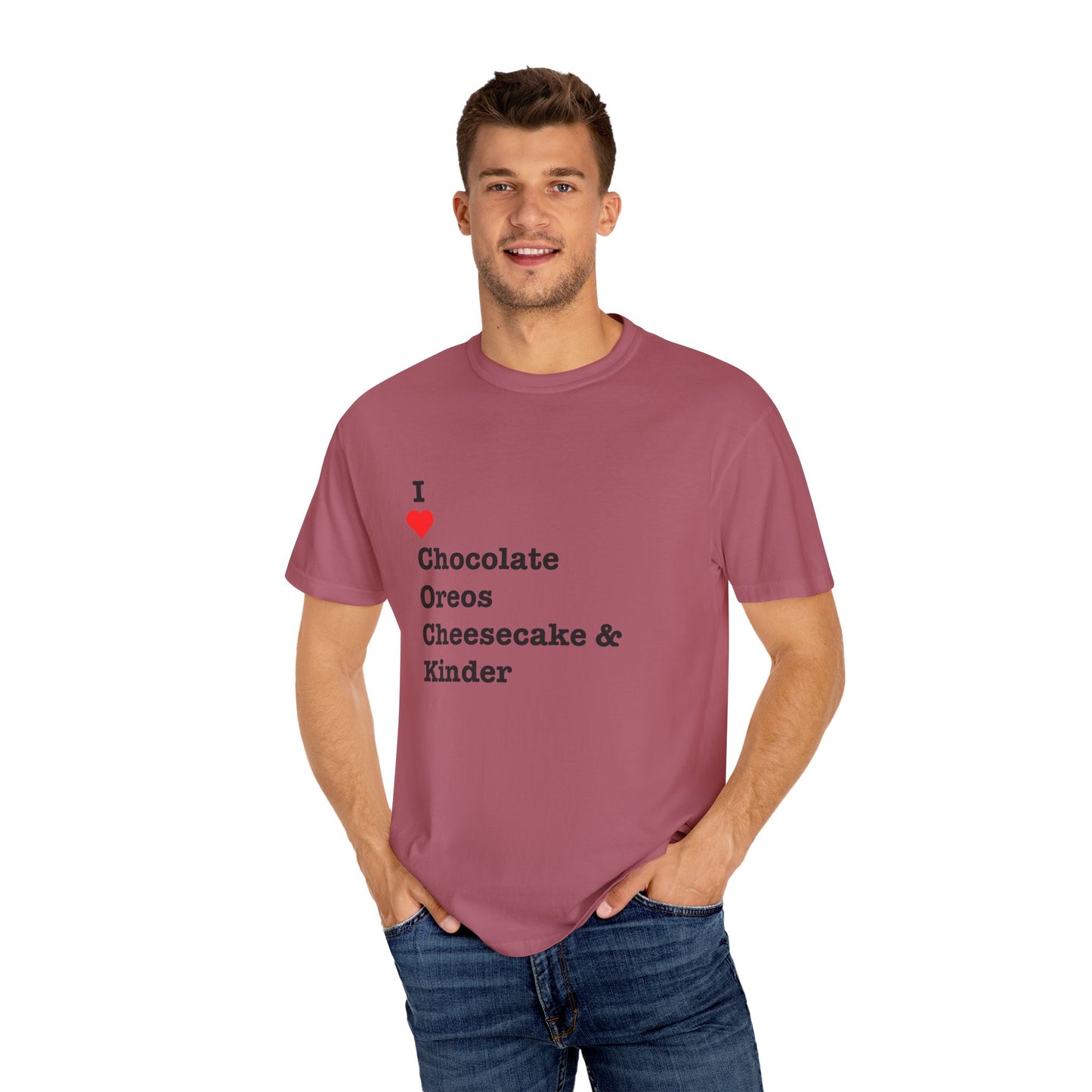 I ❤️ Chocolate Oreos Cheesecake & Kinder (C.O.C.K.) T-Shirt