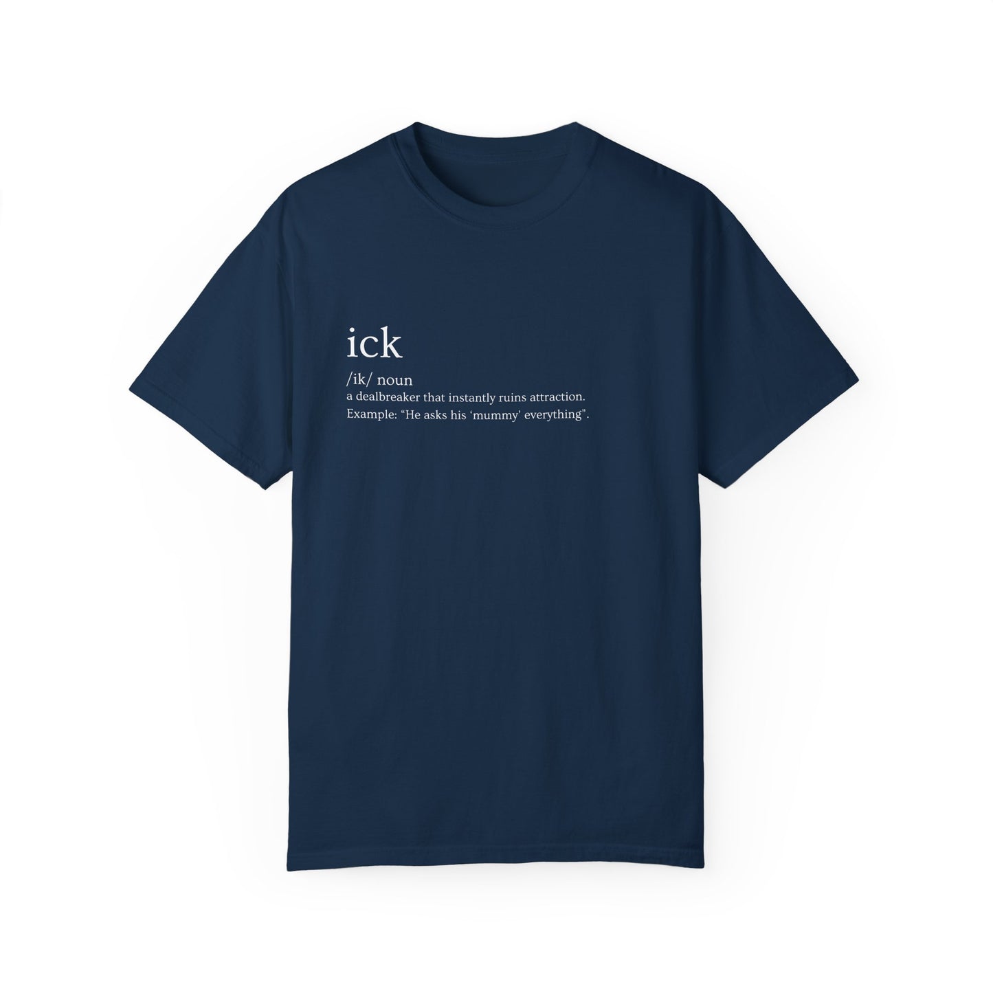 🔥 "Ick" Definition Tee – Red Flags, Exposed 🔥
