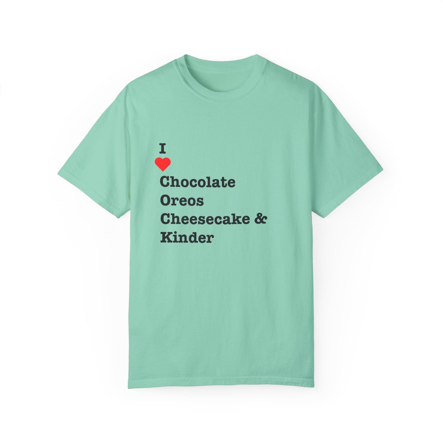 I ❤️ Chocolate Oreos Cheesecake & Kinder (C.O.C.K.) T-Shirt